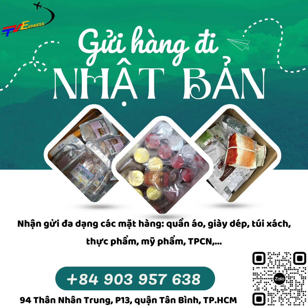 Gửi hàng đi Nhật Bản